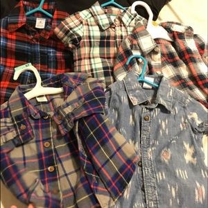 Baby boy button ups